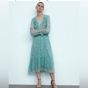 Zara Midi Dress Size Small